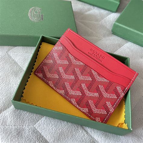 goyard saint sulpice red|Goyard Saint Sulpice Red in Canvas/Calfskin .